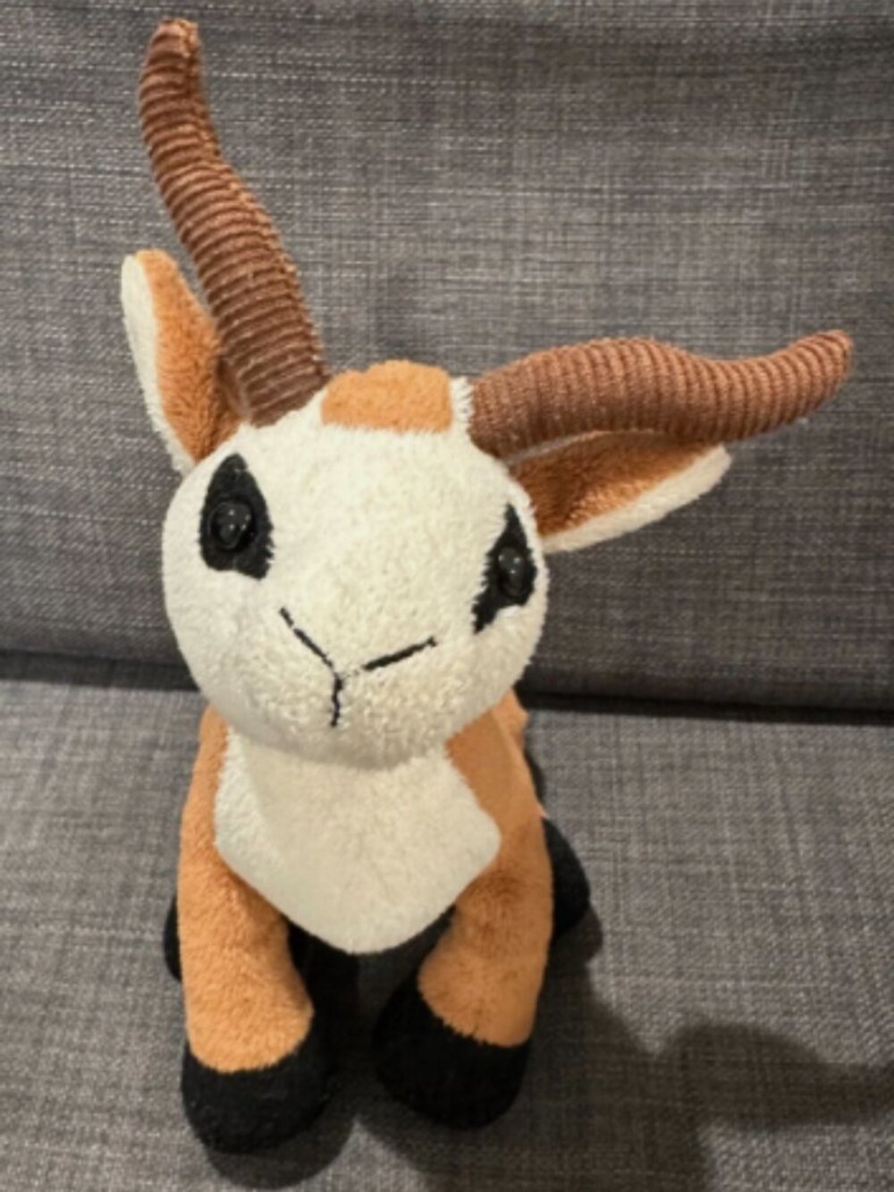 Ganz Webkinz Springbok Gazelle HM627 Plush Stuffed Animal NO CODE